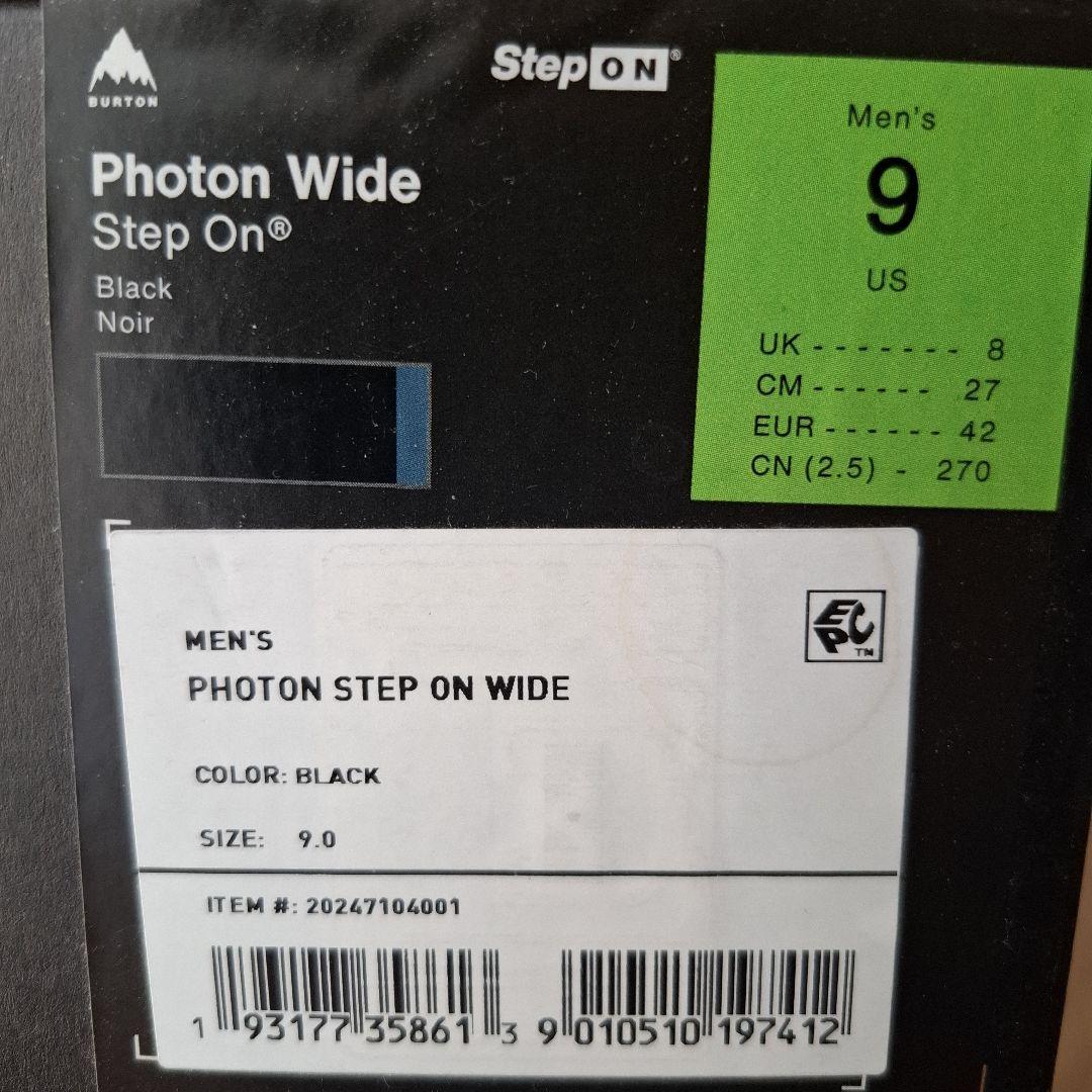 【Step on】Burton スノーボードブーツ ブラック/ブルー