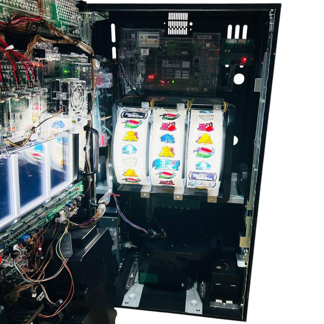 美品 大都技研 リゼロ エミリア6号機 スロット 実機 メダル不要機