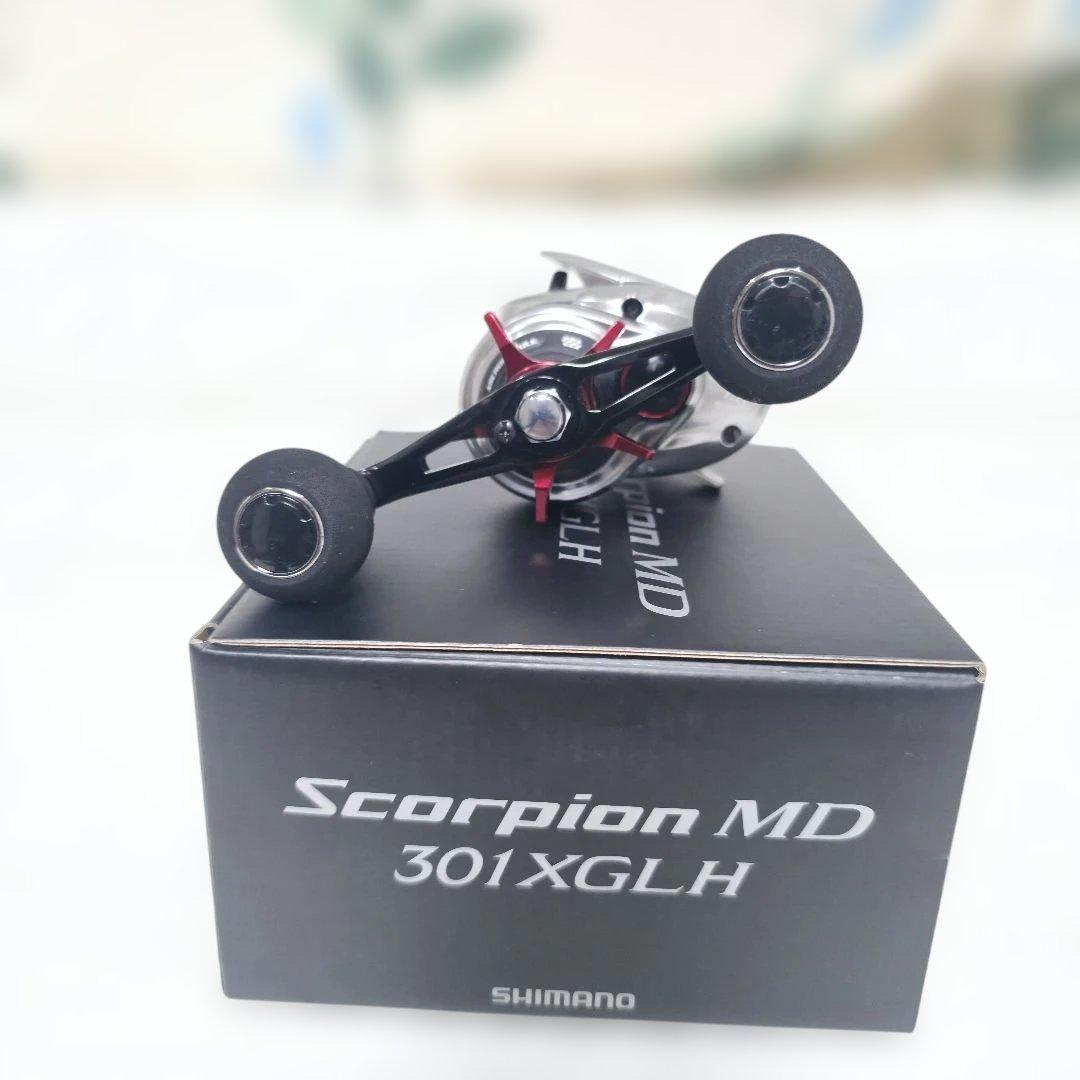 【142】美品 シマノ スコーピオンMD 301XGLHベイトリール【左巻き】