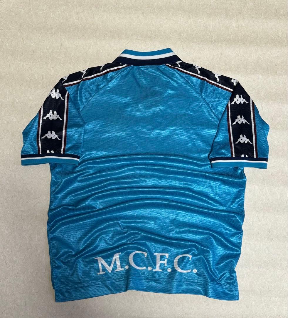 カッパ　マンチェスターシティ　97/99 ユニフォーム　オアシス　ゲームシャツ