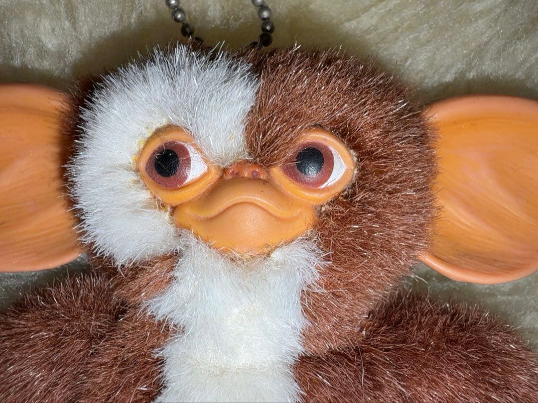 【希少レア品】映画【グレムリン】【初期】ギズモ マスコット キーホルダー