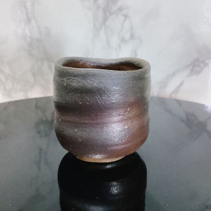 【極上品】備前焼　乗松俊行　ぐい呑 備前焼好きさんに届け！