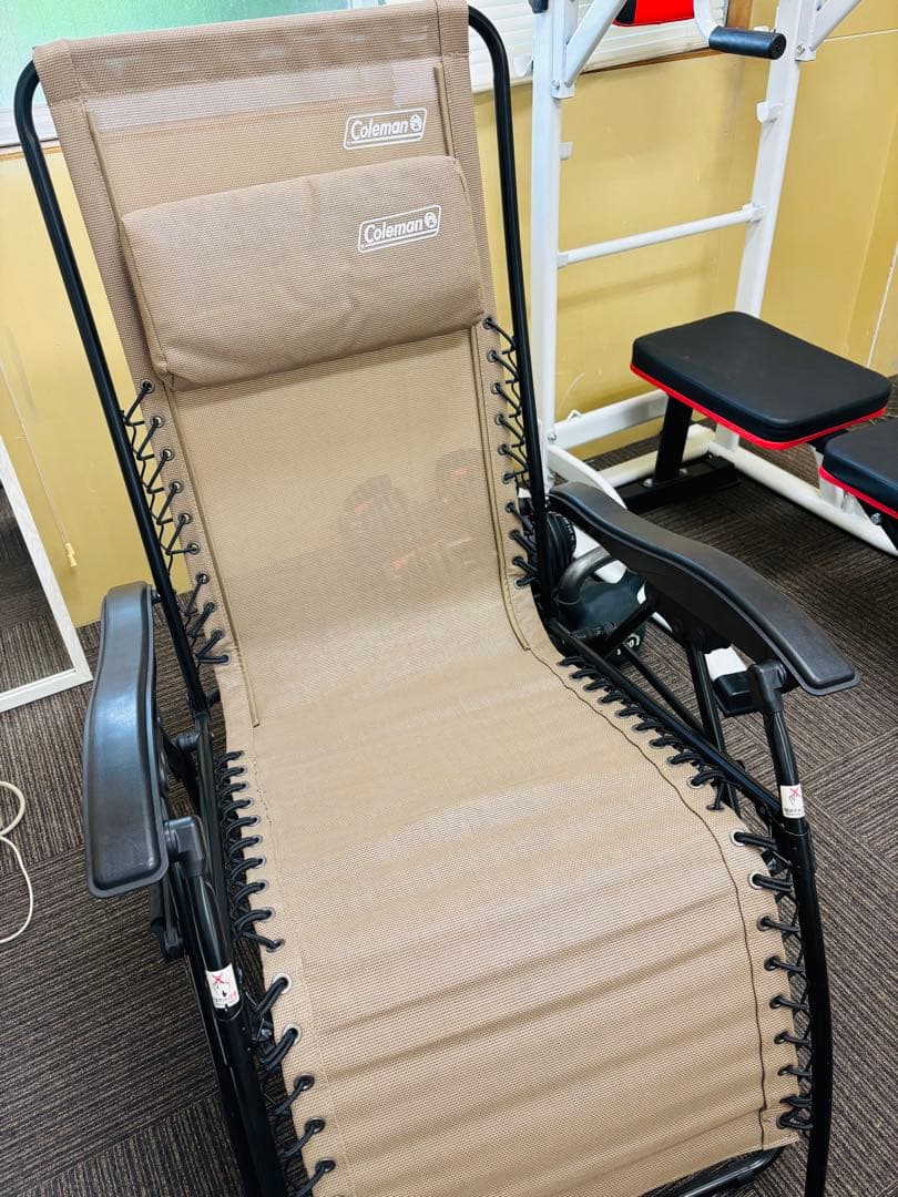 Coleman コールマン アウトドアチェア　インフィニティチェア　ベージュ