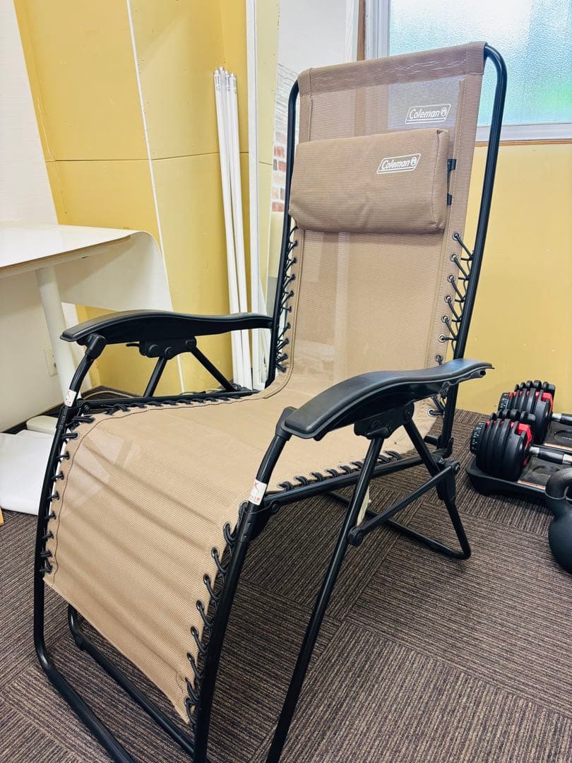 Coleman コールマン アウトドアチェア　インフィニティチェア　ベージュ