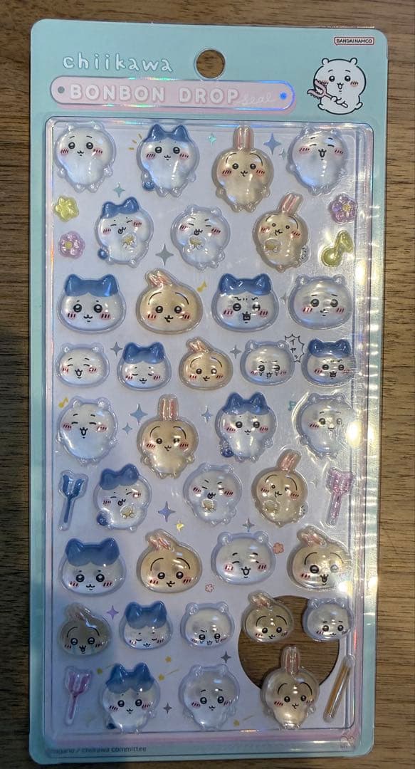 【正規品】ちいかわ BONBON DROP ボンボンドロップシール 全8種セット