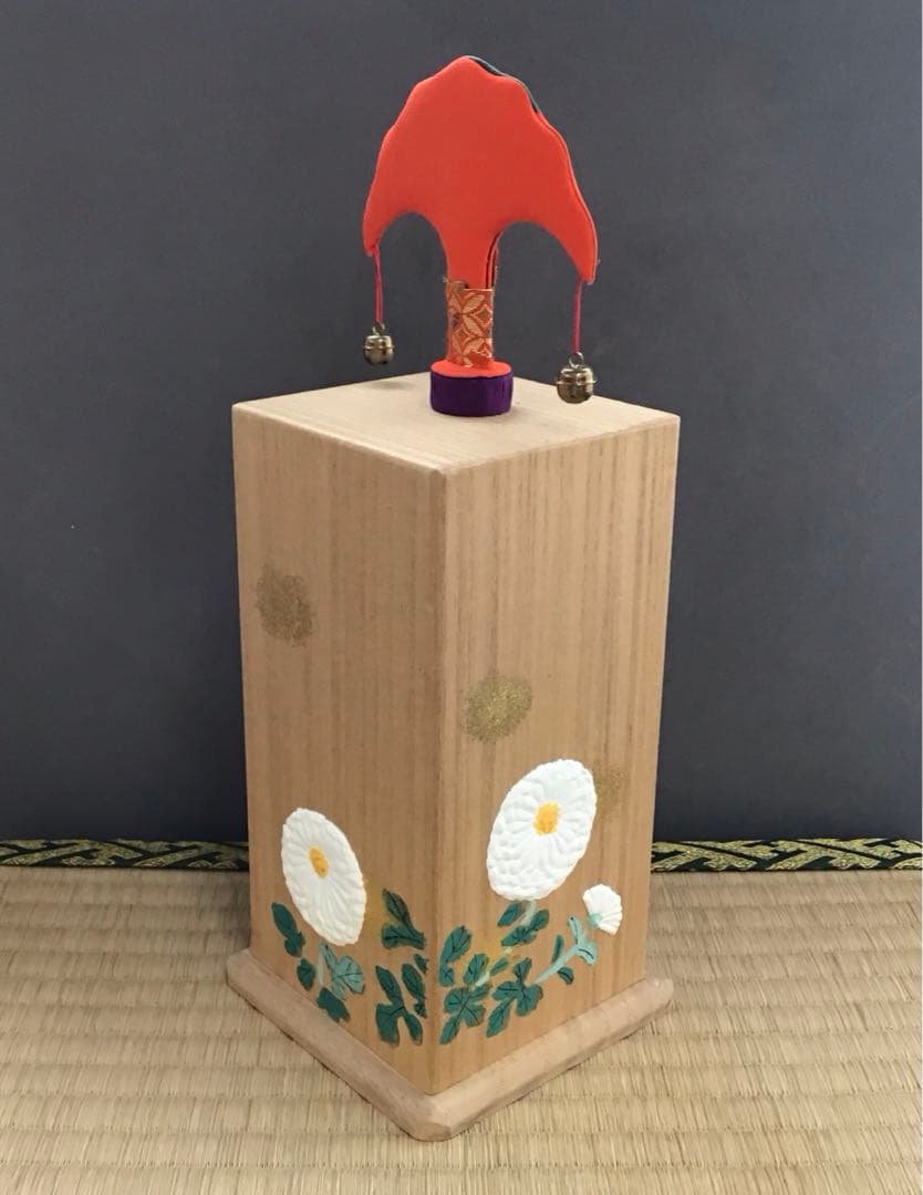 茶道具　投扇興　蝶(的) 枕(台)扇(5本)一式 7点　栞　共箱　S258TK