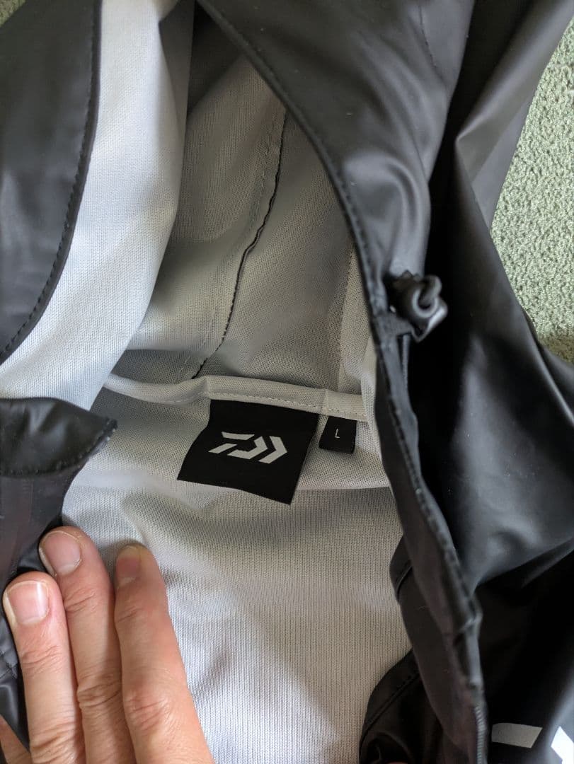 ダイワ DR-6025 オーシャンレインスーツ ブラック L |フィッシング