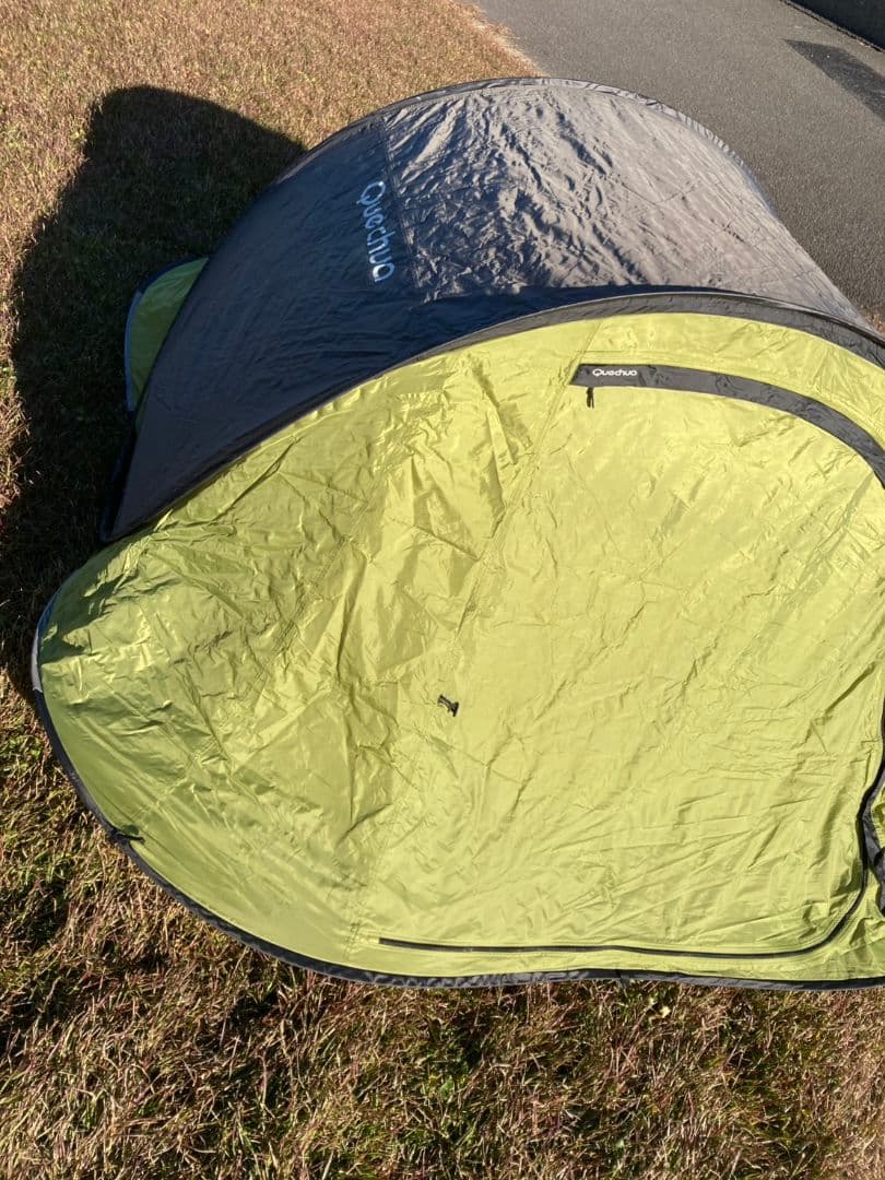 ケシュア　ポップアップテント　キャンプ　アウトドア