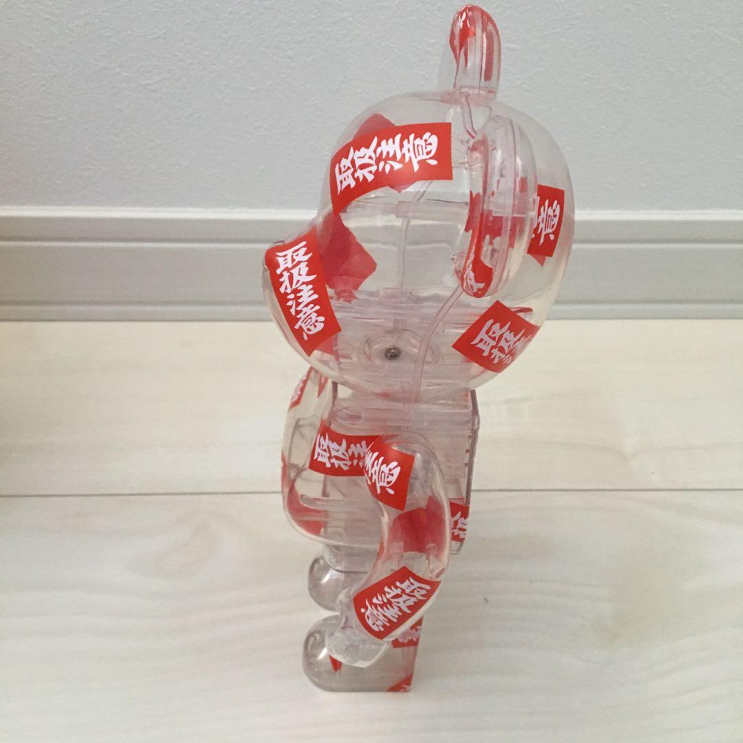 ベアブリック 400% 取扱注意　スケルトンタイプ　即完売品‼️