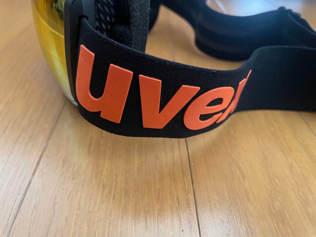 Uvex フルフェイスゴーグル オレンジミラー