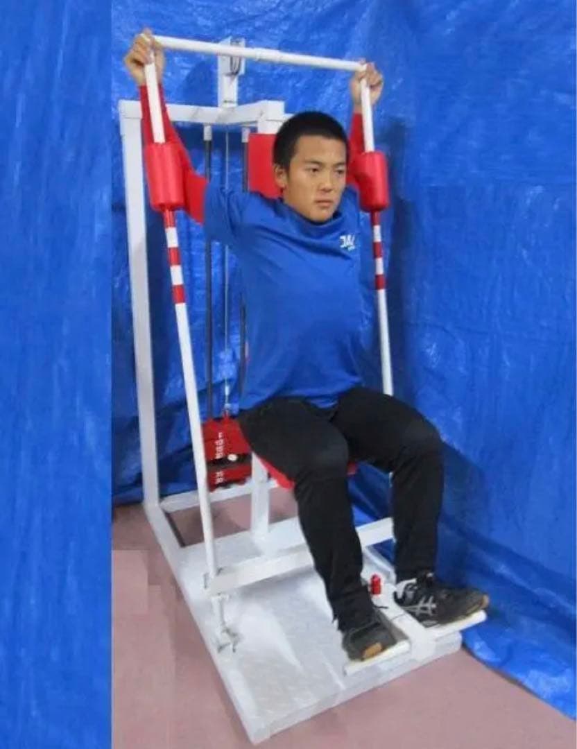 GENKI製　デビル・チェストマシン　ブラック×オレンジ