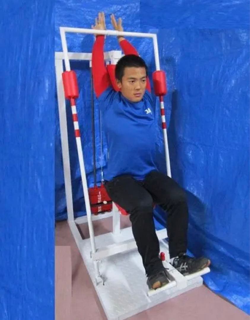 GENKI製　デビル・チェストマシン　ブラック×オレンジ