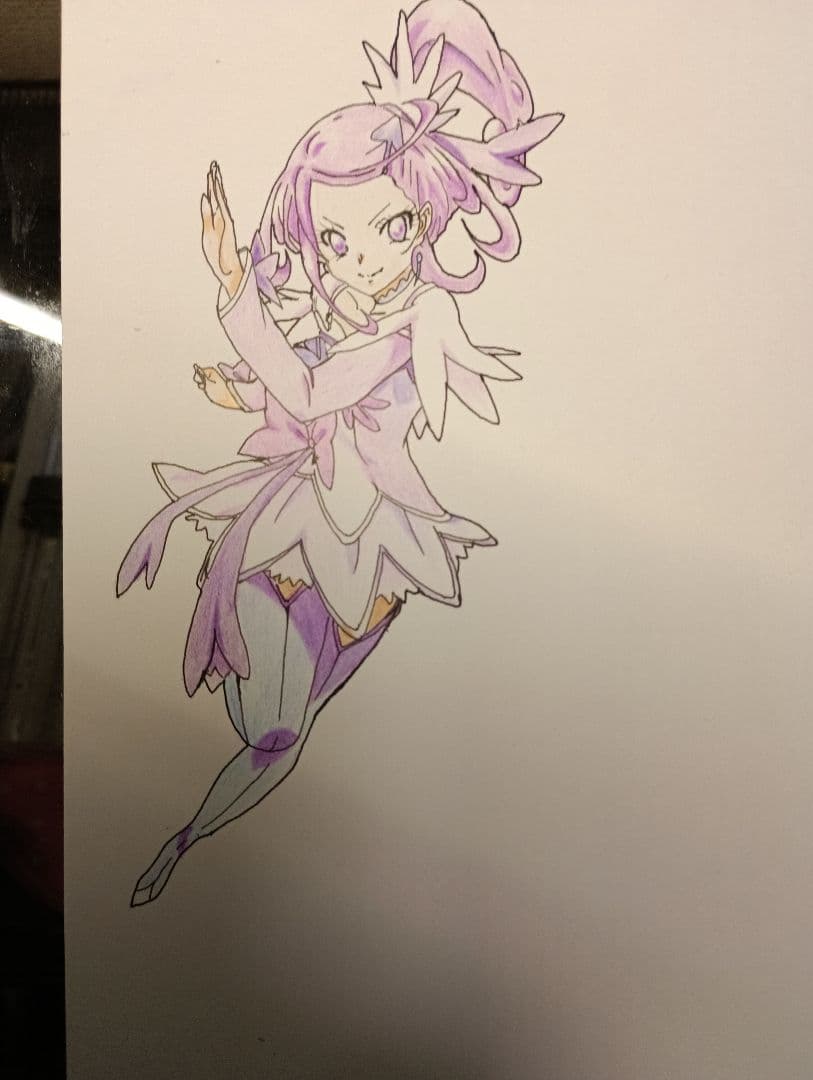 ファンタジー風アニメキャラクターイラスト