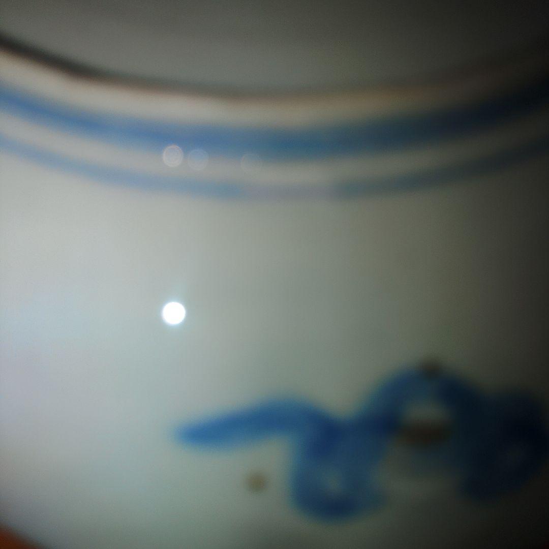 古伊万里　輪花金彩色絵7寸皿　吉祥文