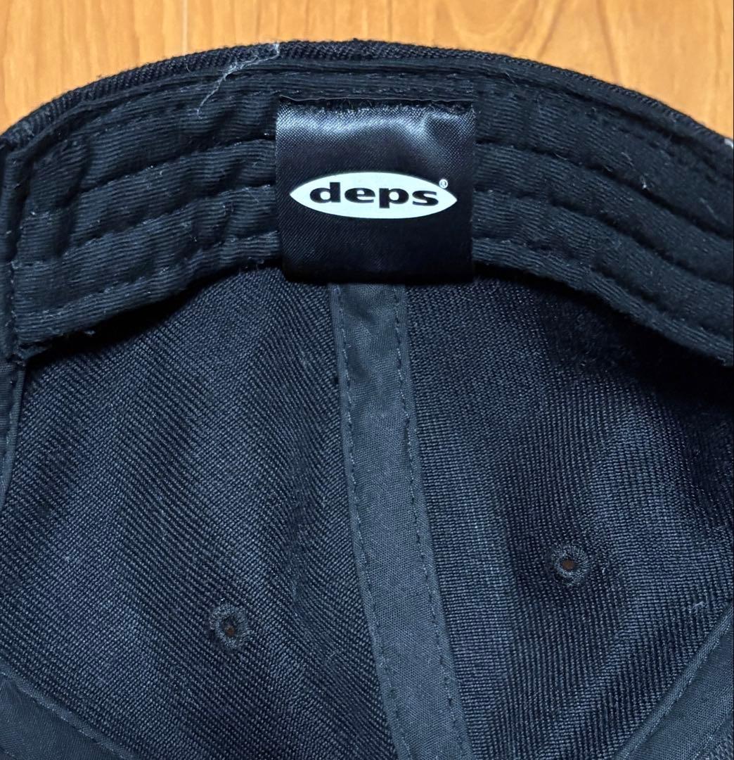 deps スナップバックキャップ 黒