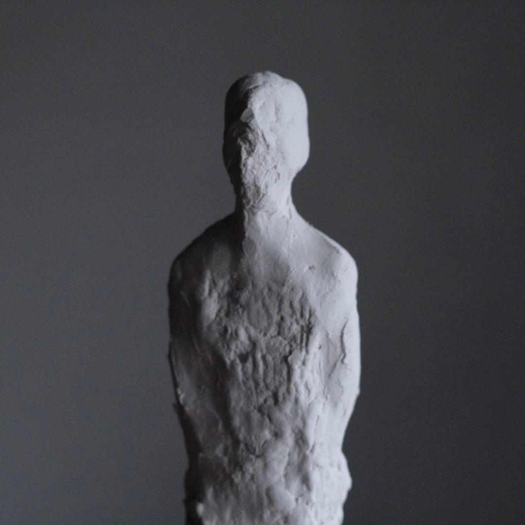 石塑粘土 立体作品 sculpture 現代美術 c 人物像 オブジェ