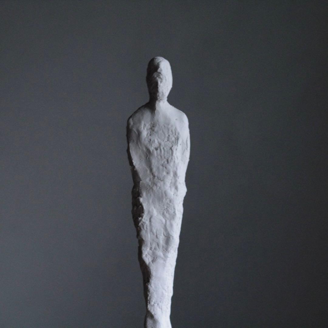 石塑粘土 立体作品 sculpture 現代美術 c 人物像 オブジェ