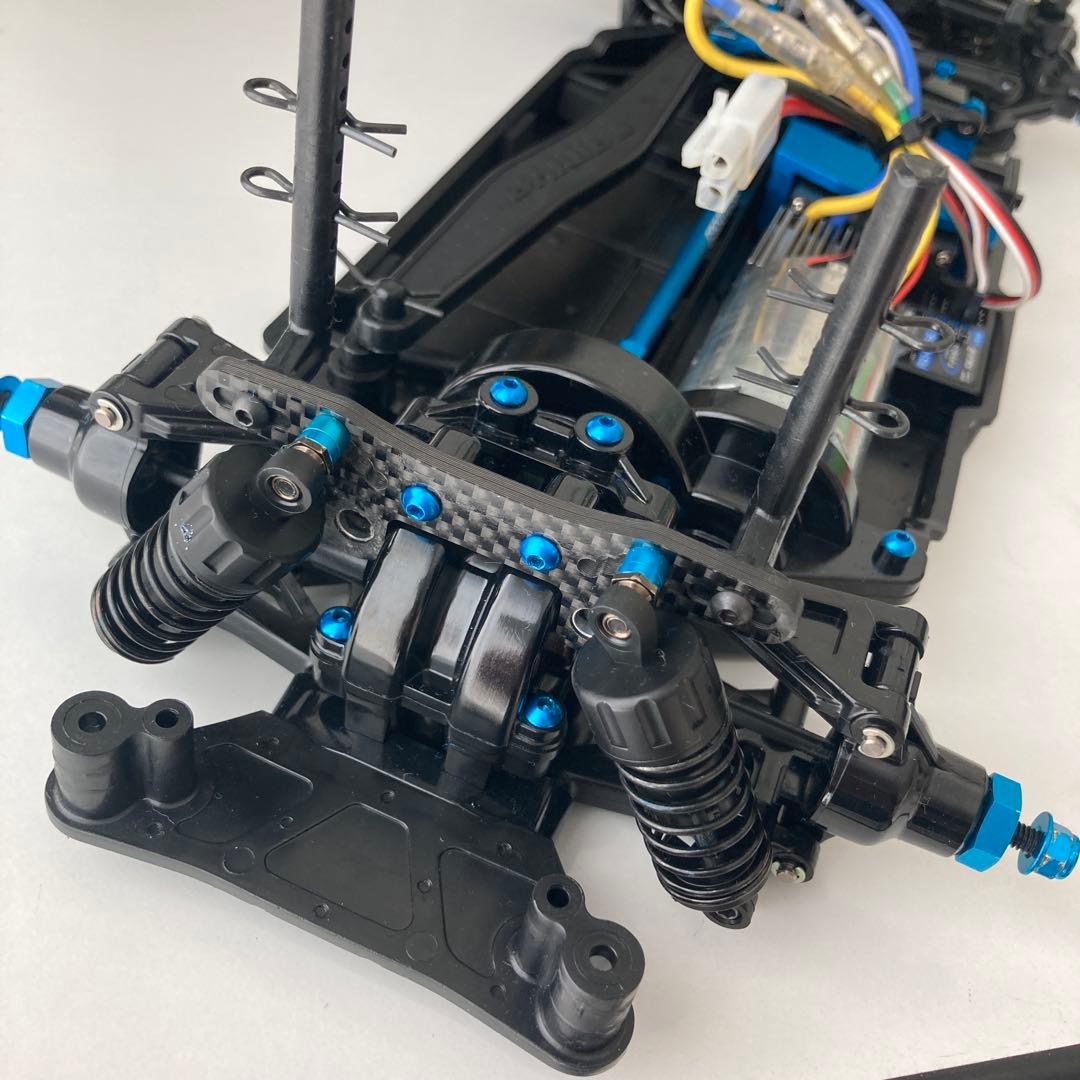 タミヤ TT02 ほぼフルオプション　走行少　ライキリボディはなし　メカ類セット