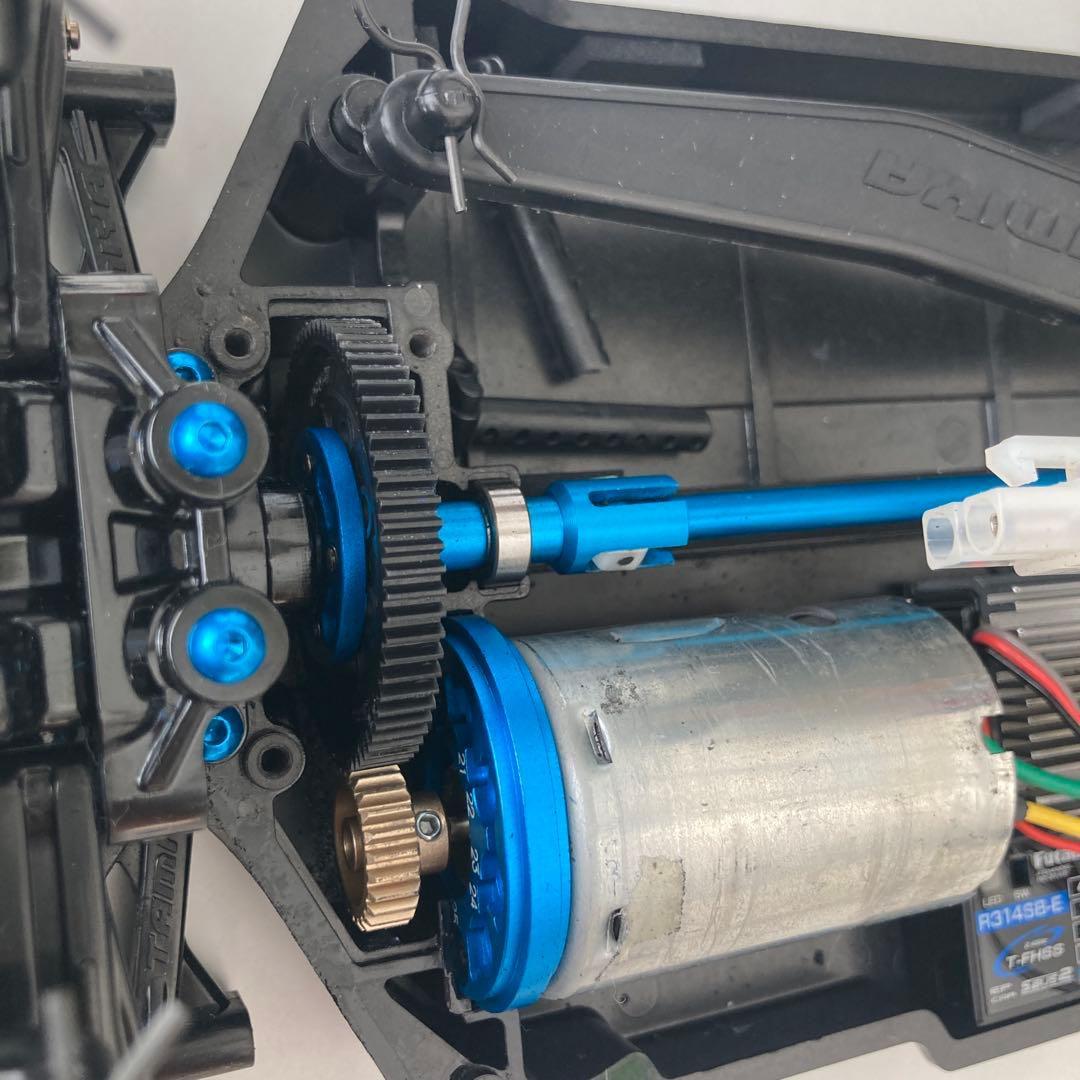 タミヤ TT02 ほぼフルオプション　走行少　ライキリボディはなし　メカ類セット