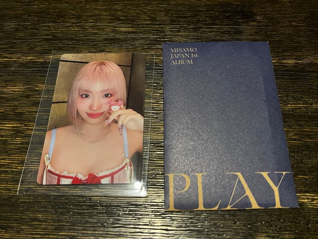 misamo リスニングパーティー　入場特典　トレカ