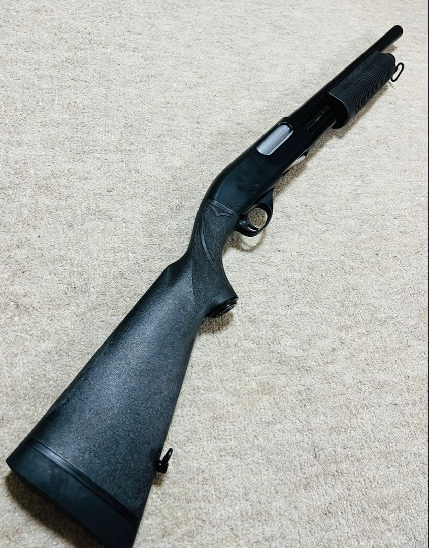 【美品】マルゼン ガスショットガン M870 BV ライブシェル