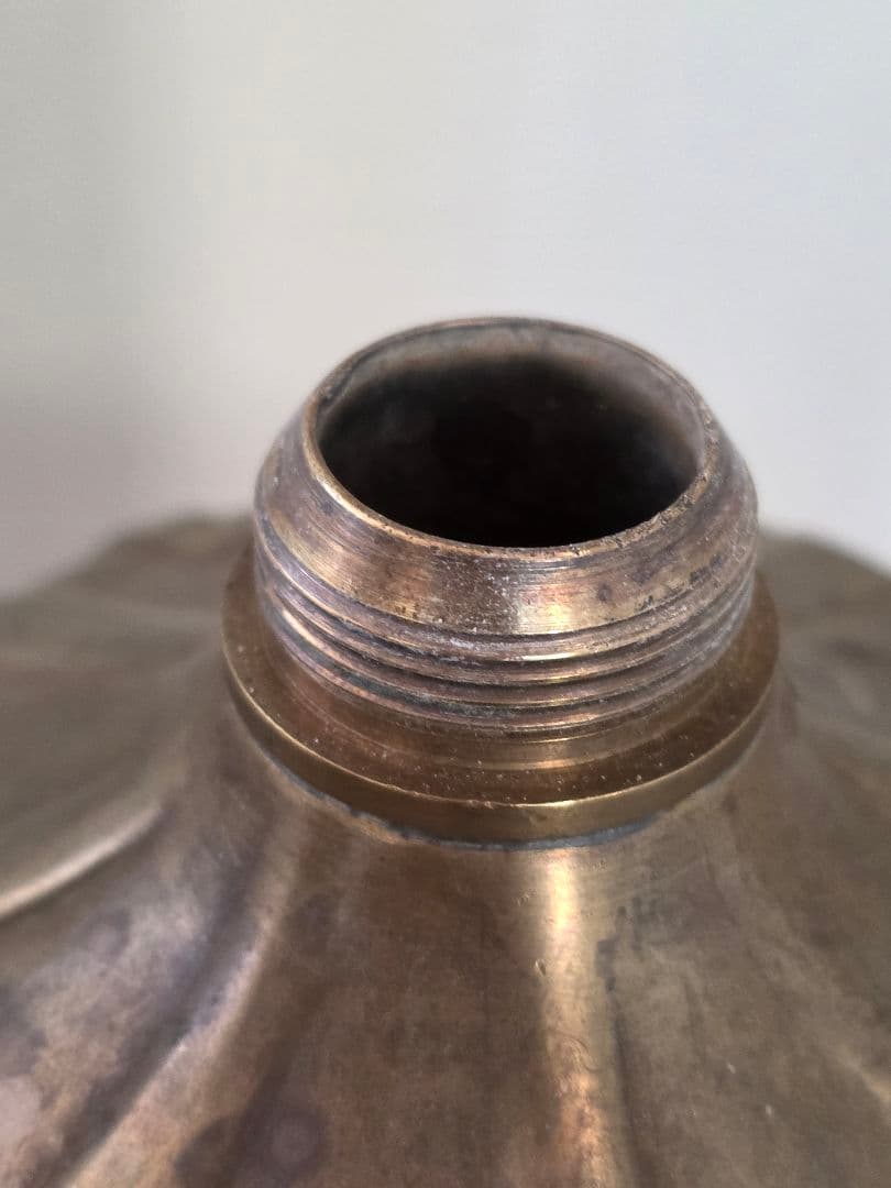 教*授様 激レア　ビンテージ　給油缶　ビンテージストーブ　真鍮製　ドイツ製