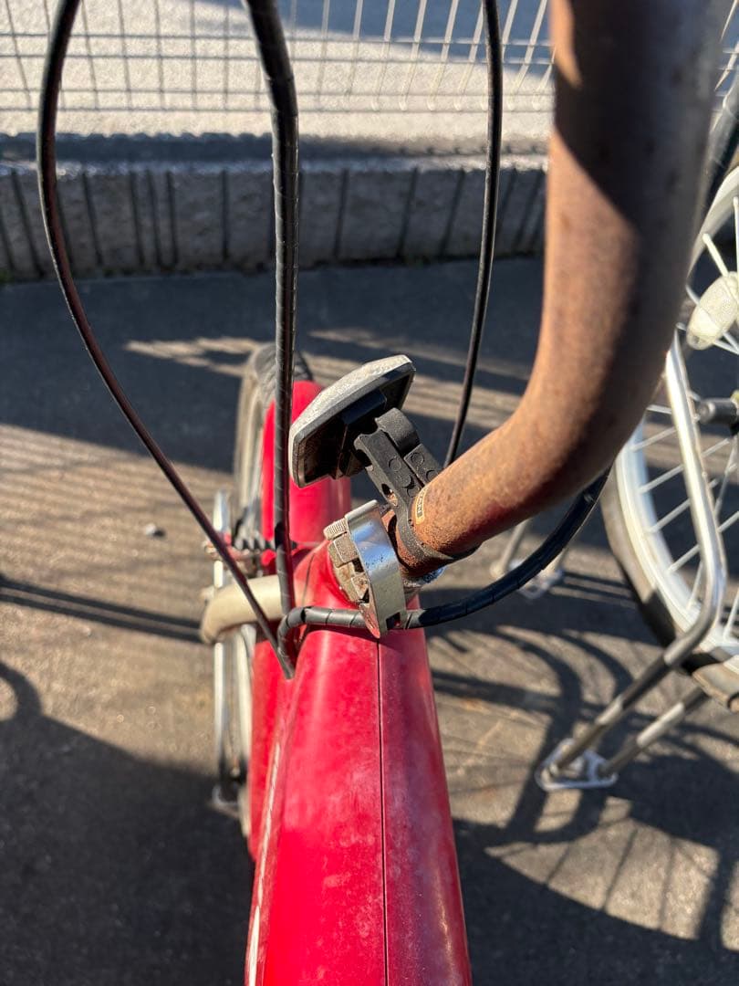 mini ebike 赤 鍵付き