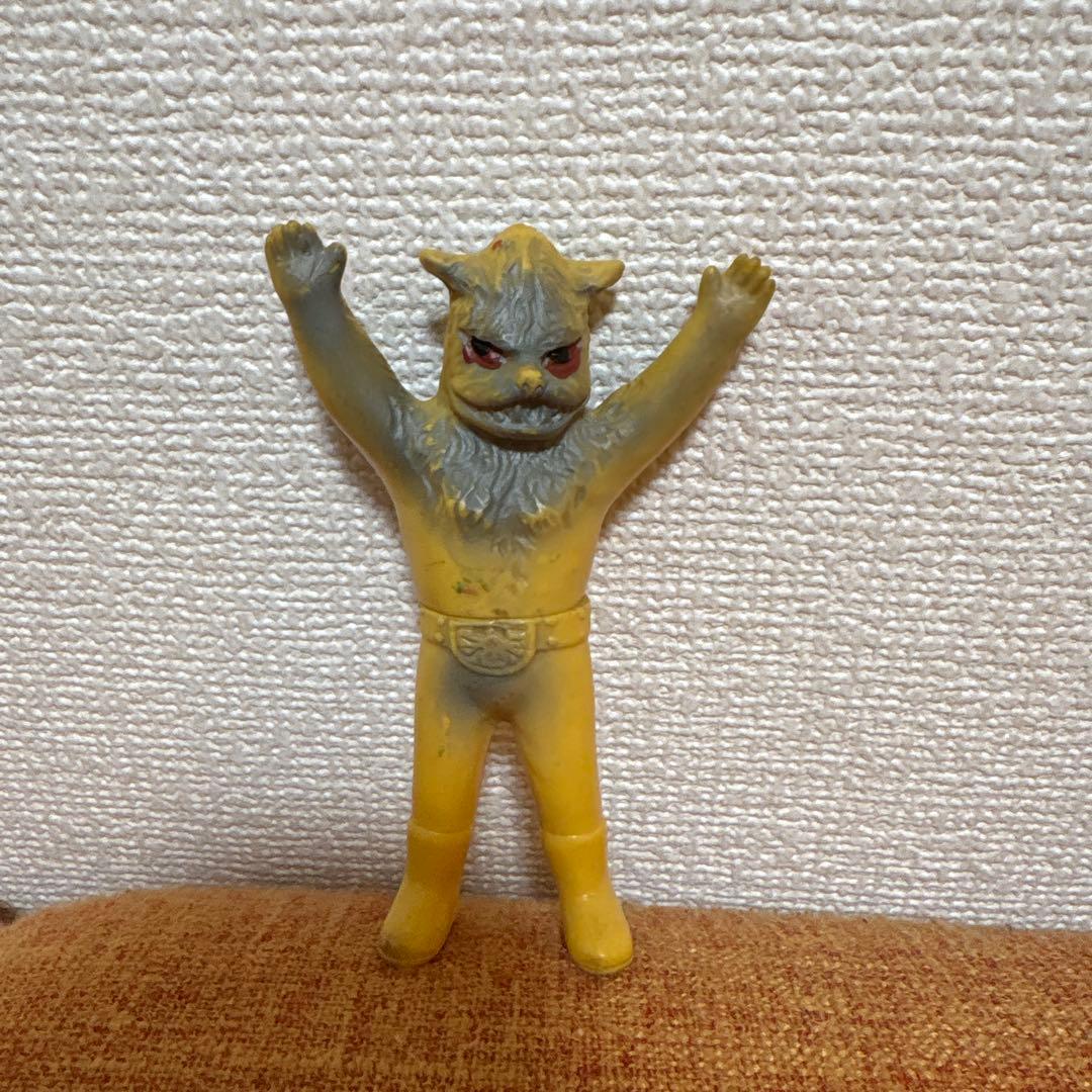 仮面ライダーオオカミ男　旧バンダイ　ミニソフビ　ポピー