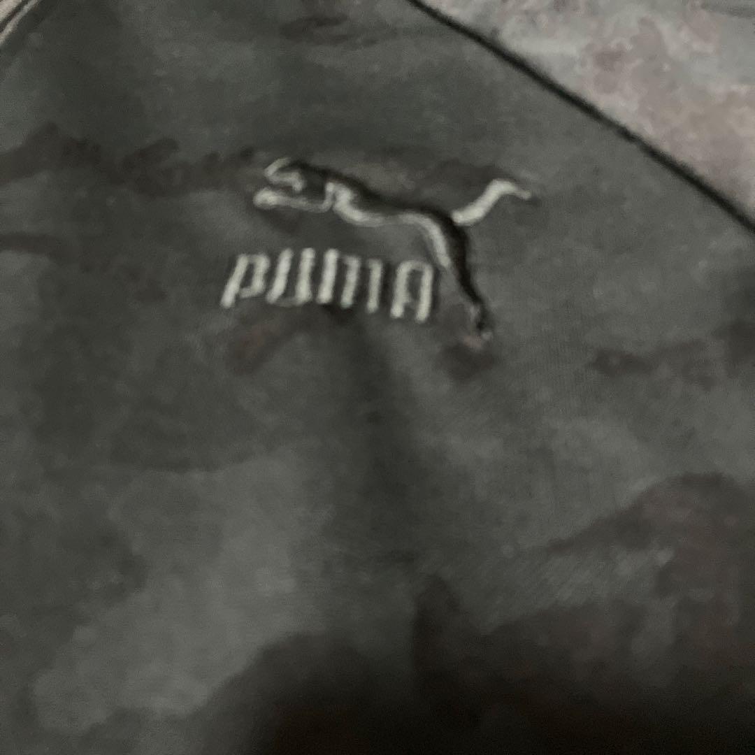 PUMA VANQUISH ジャージ　L セットアップ　カモ柄　ブラック