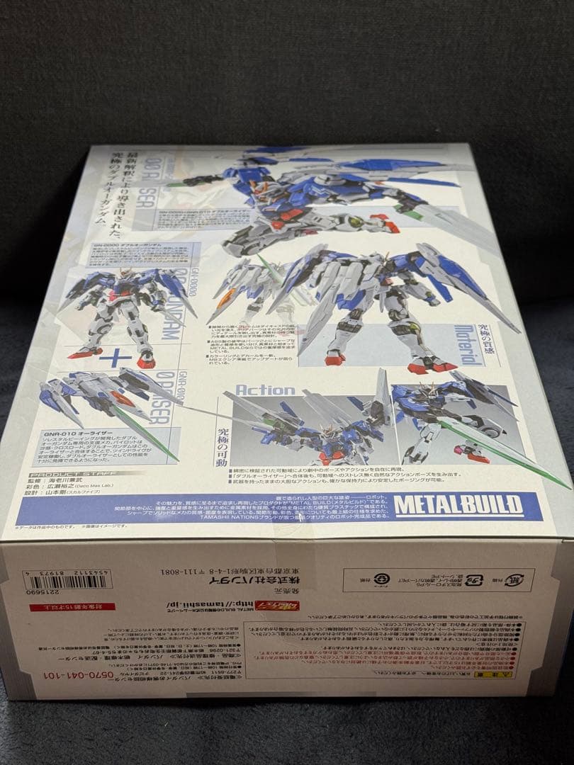 未開封　L BUILD ダブルオーライザー　メタルビルド　フィギュア