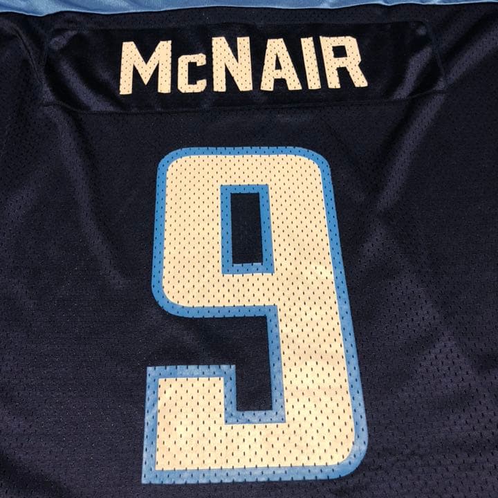 激美品　NFL リーボック　テネシー　TITRNS ゲームシャツ　McNAIR