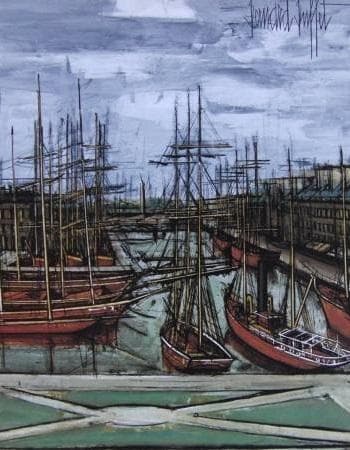 ベルナール・ビュッフェ、Le Havre,le bassin de commer