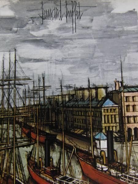 ベルナール・ビュッフェ、Le Havre,le bassin de commer