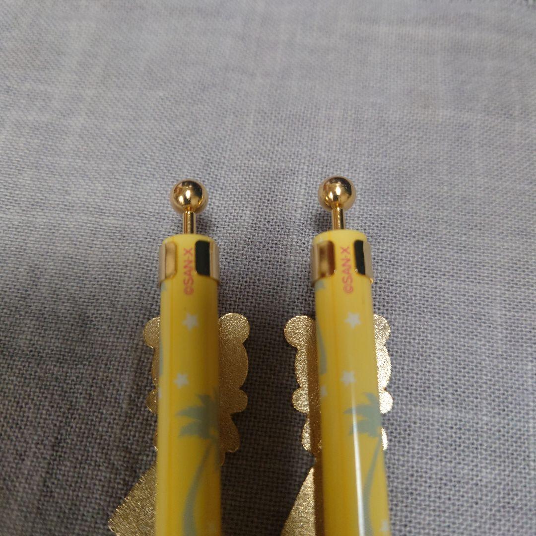 リラックマ　アロハ柄　ボールペン２本セット！