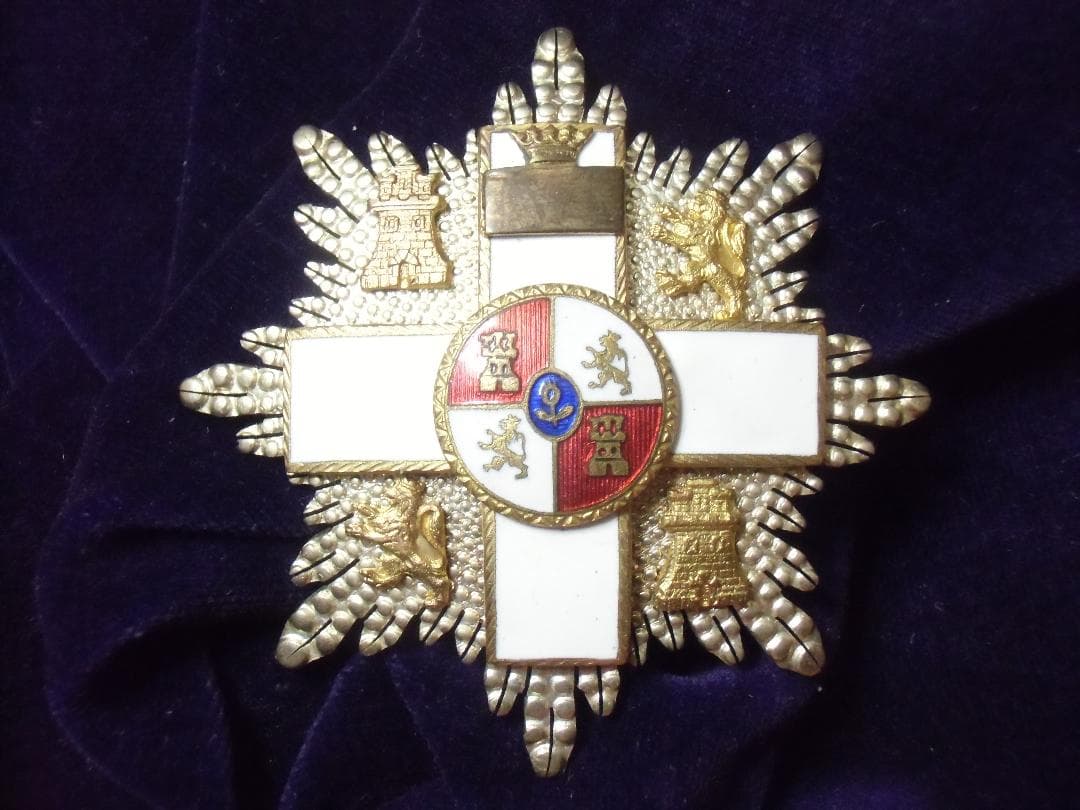 ＳＰスペイン軍＊勲章/徽章＊フランコ政権下＊戦功十字章２級（実物）