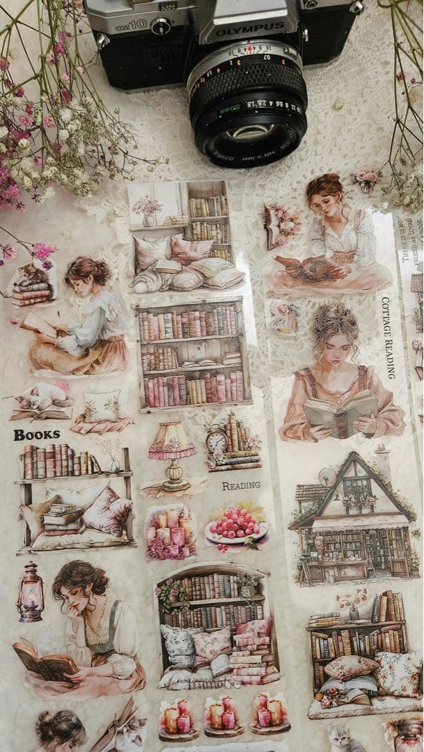 Lana's Scrap Shop 海外マスキングテープ　マステ 【2467】