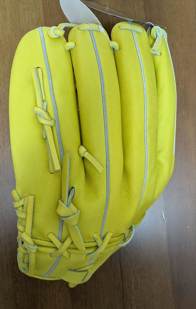 ミズノプロ　硬式　外野手用　ナチュラルライム　サイズ15　BBS限定