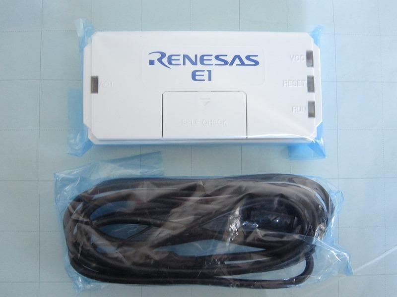 初心者・サポート付 ルネサス　Renesas　E1エミュレータ　実習用キット