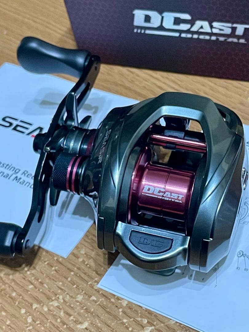 ⭐︎最新モデル⭐︎SEASIR DCast シーサー DCブレーキ搭載　左ハンドル