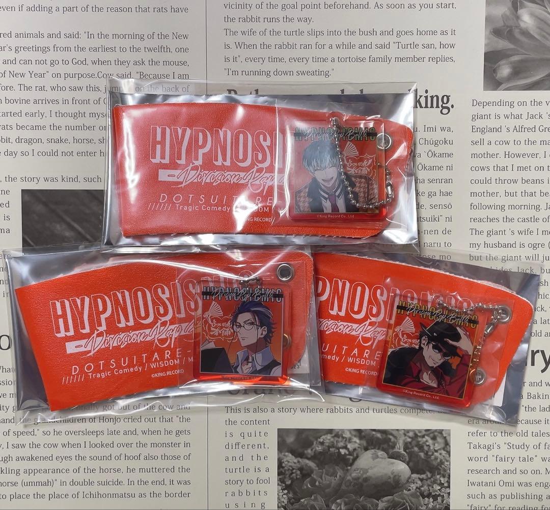 ヒプマイ 缶バッジ アクリルチャーム スリーブ 簓 盧笙 零 空却 十四 獄