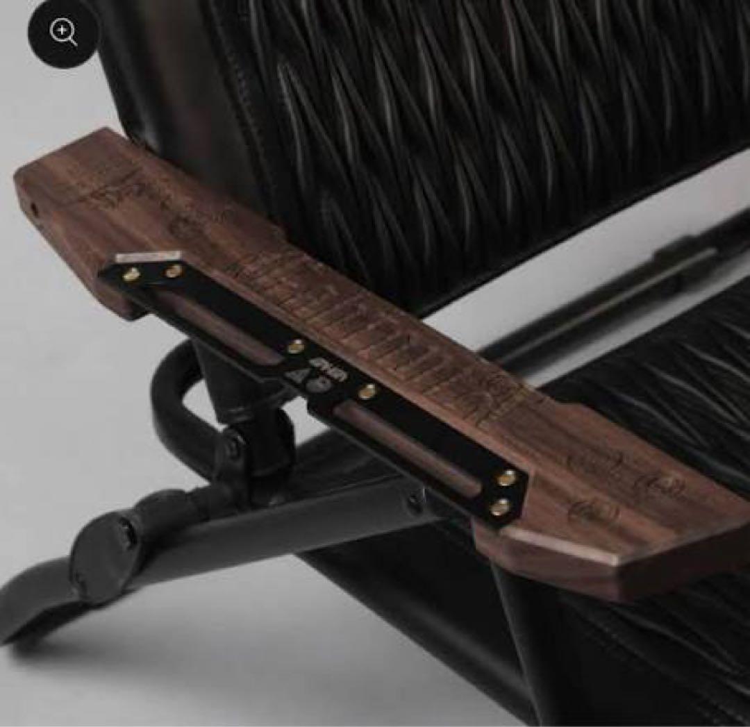 GAHGA GAHTOPIA ハイバック チェア本体　張替シート&肘掛　金刺繍