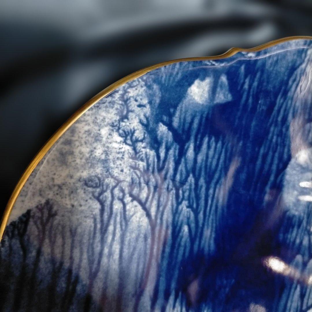 MEISSEN マイセン 1994年 イヤープレート 公園の風景