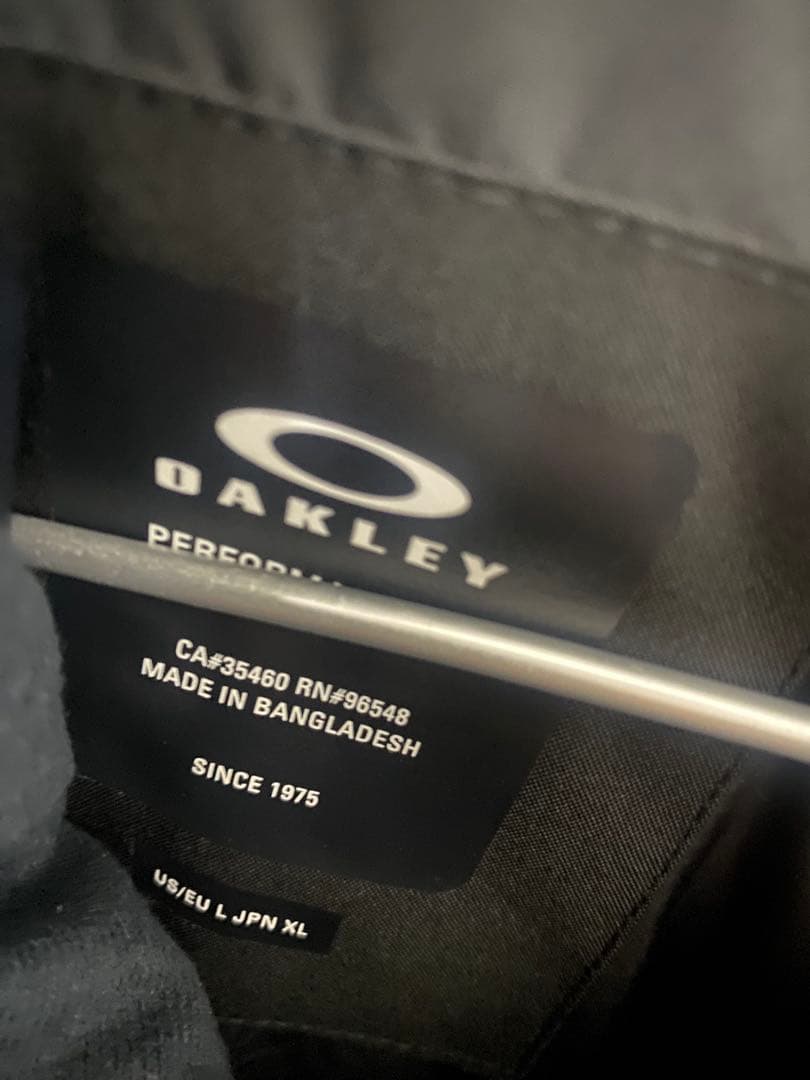 OAKLEY スノーボードウェア Lサイズ ブラック/ブルー