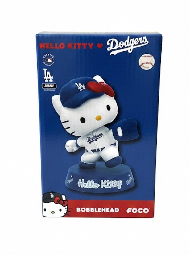 [5000体限定] ハローキティー × ドジャース バブルヘッド ピッチャー