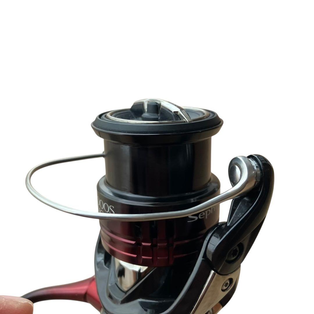 極美品 シマノ 22 セフィアBB C3000SHG スピニング ノブ交換済