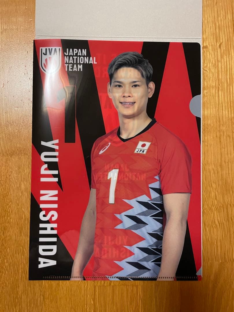 バレーボール男子日本代表クリアファイルコレクション 12枚組