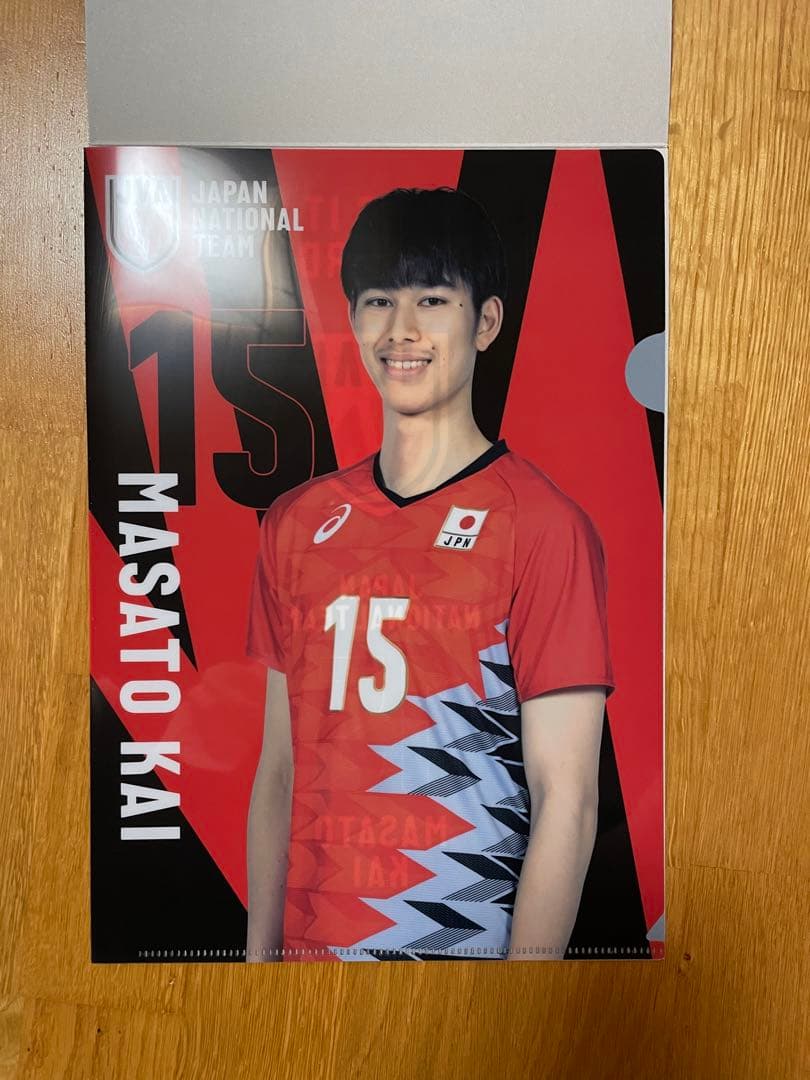 バレーボール男子日本代表クリアファイルコレクション 12枚組