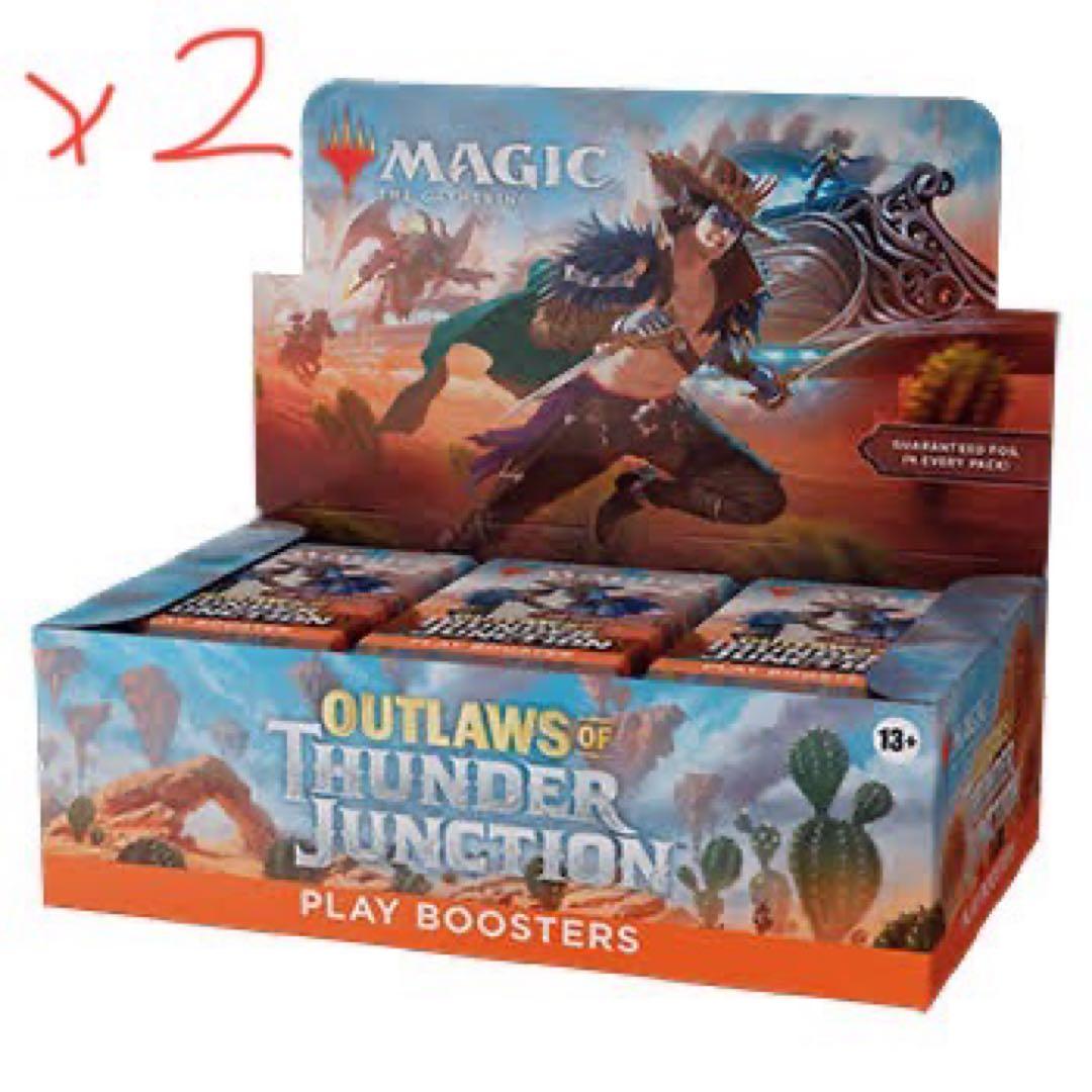 未開封 サンダージャンクションの無法者 プレイブースター 英語版 2BOX