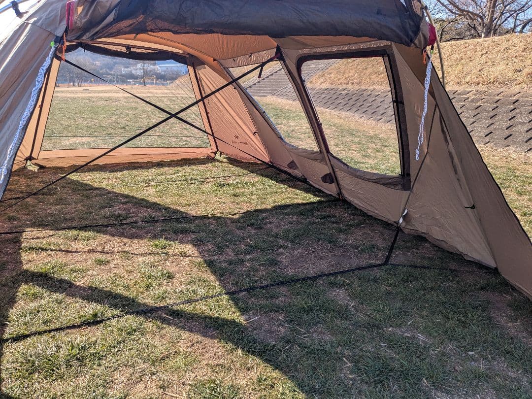 スノーピーク　ランドロック　TP-671　スノピ製ペグ30本+銅ヘッドハンマー付