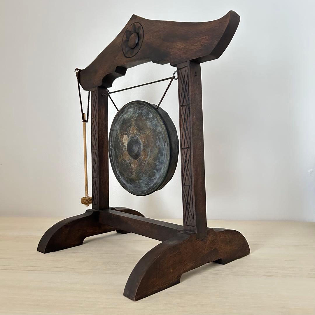 タイでは幸せを呼ぶドラ☆彡　バンコクで購入　銅鑼